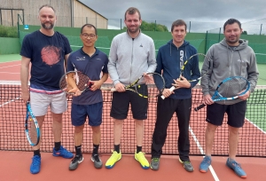 Tennis : Tence décroche le titre de champion de Haute-Loire 2e division