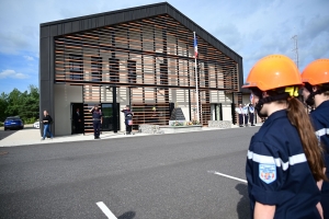 Monistrol-sur-Loire : le nouveau chef des pompiers officiellement installé