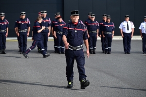 Monistrol-sur-Loire : le nouveau chef des pompiers officiellement installé