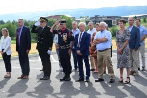 Monistrol-sur-Loire : le nouveau chef des pompiers officiellement installé