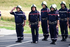 Monistrol-sur-Loire : le nouveau chef des pompiers officiellement installé