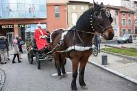 Retournac : une balade en calèche avec le Père Noël