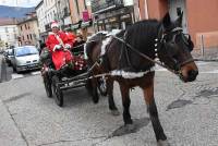 Retournac : une balade en calèche avec le Père Noël