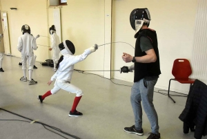 Monistrol-sur-Loire : handballeurs et escrimeurs cohabitent à l&#039;Espace Beauvoir