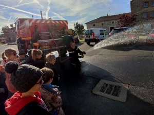 Les élèves de l’école de Raucoules en visite à la caserne de Montfaucon