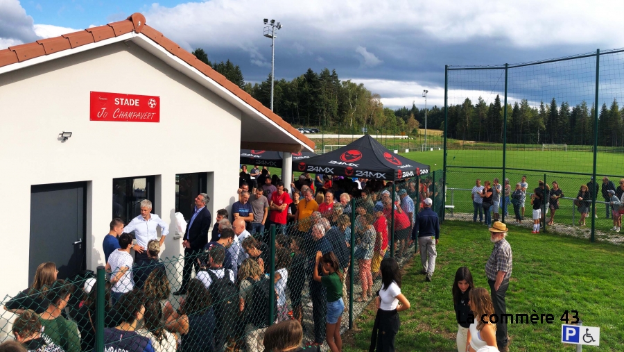 Saint-Victor-Malescours : Le Stade De Foot Baptisé En Hommage à Jo ...