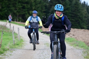 Saint-Romain-Lachalm : 440 randonneurs à pied et VTT sur le 6e Bad&#039;in Tour