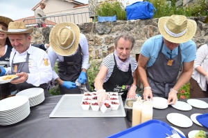 Une brochette de champions à Saint-Bonnet-le-Froid pour la grillades party