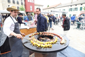 Une brochette de champions à Saint-Bonnet-le-Froid pour la grillades party