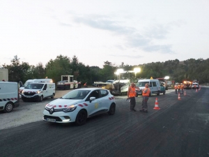 RN88 : c&#039;est parti pour une nuit de travaux sur le viaduc du Lignon