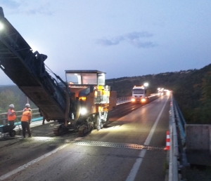 RN88 : c&#039;est parti pour une nuit de travaux sur le viaduc du Lignon