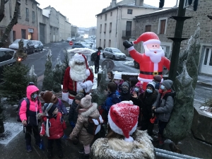 Le Père Noël est généreux à Montfaucon-en-Velay