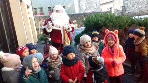 Le Père Noël est généreux à Montfaucon-en-Velay