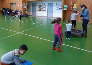 Téléthon à Monistrol : les écoliers de Lucie-Aubrac plein d&#039;énergie