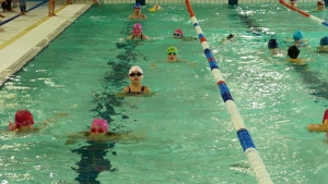 Dunières : une démonstration de l’école de natation à la piscine intercommunale