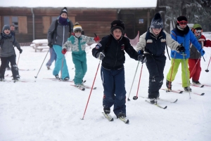 Queyrières : le mardi, c&#039;est leçon de ski pour les écoliers