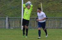 Pierre-Nicolas Berlier, désormais ancien gardien, et Ludwig Martorell, qui vient de signer à Monistrol, ici lors du match de coupe remporté l&#039;USSL le 13 novembre 2016, se croisent à l&#039;USSL