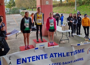 Trois podiums pour Monistrol aux championnats AURA de marche athlétique et victoire des enfants au Kids Athlé