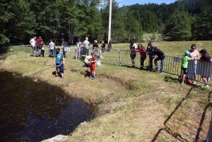 Sainte-Sigolène : des poissons et des enfants à la pêche à Vaubarlet