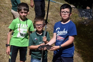 Sainte-Sigolène : des poissons et des enfants à la pêche à Vaubarlet