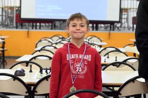 Yssingeaux : Ilulu Copin sacré champion de Haute-Loire aux échecs