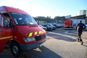 Sainte-Sigolène : un départ de feu mobilise les secours à l'usine Barbier