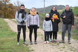 Bas-en-Basset : les marches du Téléthon à petits pas