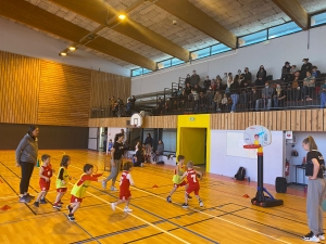 Dunières : 50 enfants de 6 clubs au plateau de baby basket