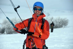 Le Mézenc aussi réputé pour ses spots de snowkite