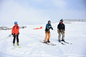 Le Mézenc aussi réputé pour ses spots de snowkite