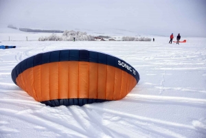 Le Mézenc aussi réputé pour ses spots de snowkite