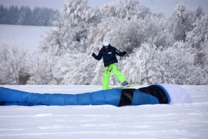 Le Mézenc aussi réputé pour ses spots de snowkite