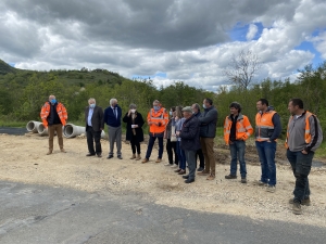 Le Département aménage 2.4 km sur la RD7 entre &quot;Veyrines&quot; et &quot;Malataverne&quot;