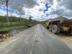 Le Département aménage 2.4 km sur la RD7 entre &quot;Veyrines&quot; et &quot;Malataverne&quot;