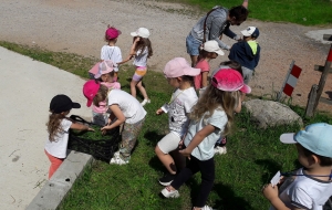 Bas-en-Basset : les maternelles de l&#039;école Louise-Michel à la campagne pour une journée