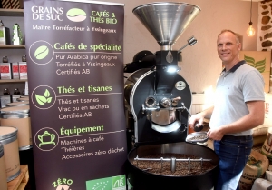 Goûtez à l&#039;excellence d&#039;un café bio torréfié chez Grains de Suc à Yssingeaux