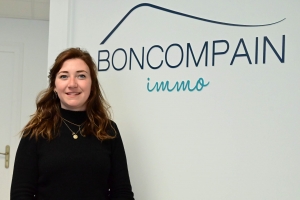 Lydie Boncompain vient d&#039;ouvrir son agence immobilière à Yssingeaux