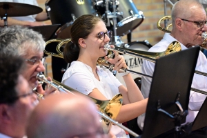 Sainte-Sigolène : l&#039;harmonie a joué pour découvrir le mot mystère