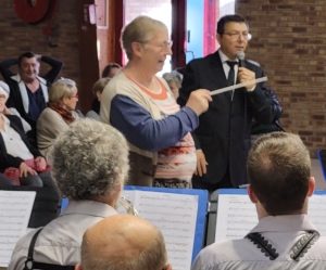 Sainte-Sigolène : l&#039;harmonie a joué pour découvrir le mot mystère