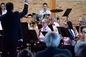 Sainte-Sigolène : l&#039;harmonie a joué pour découvrir le mot mystère