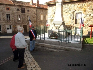 Montregard : la commémoration de l&#039;Armistice de 1918 respectée