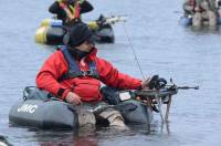 Barrage de Lavalette : 54 pêcheurs aux carnassiers sur des fauteuils flottants