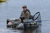 Barrage de Lavalette : 54 pêcheurs aux carnassiers sur des fauteuils flottants