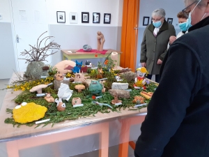 Saint-Julien-Molhesabate : une expo appréciée de l&#039;atelier sculpture