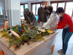 Saint-Julien-Molhesabate : une expo appréciée de l&#039;atelier sculpture