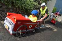 Saint-Vincent : les fous du volant pour la course de voitures à pédales