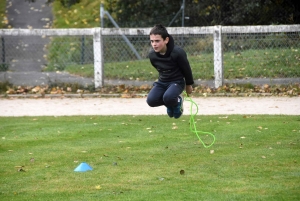 Yssingeaux : les 270 élèves de l&#039;école élémentaire publique à la course des droits de l&#039;enfant