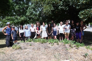 Monistrol-sur-Loire : les collégiens du Monteil cultivent un potager en permaculture