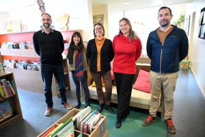 Pierre-Alain Abrial, Cécile Simonnot, Céline Chambon, Sandrine Chanal et Jérémie Pandraud