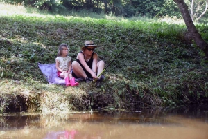 Yssingeaux : 40 enfants à la fête de la pêche sur l&#039;Auze